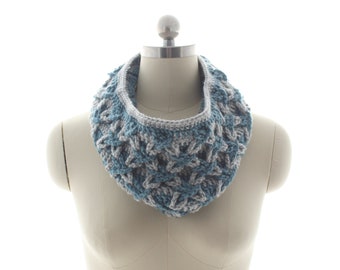 Crochet Cowl Pattern - Flynn Cowl (Toddler through Large Adult sizes)