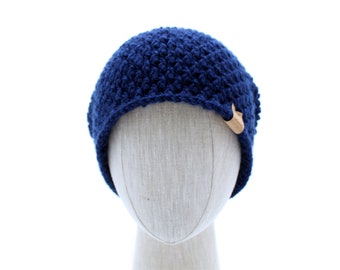 Crochet Slouchy Hat Pattern - Néo Slouch (Newborn Toddler Child Teen Adult Large Adult Sizes)