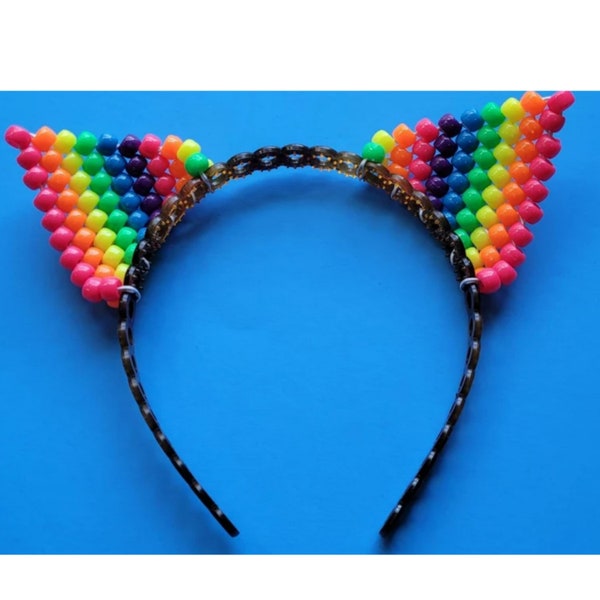 Cat Ear Headband Etsy
