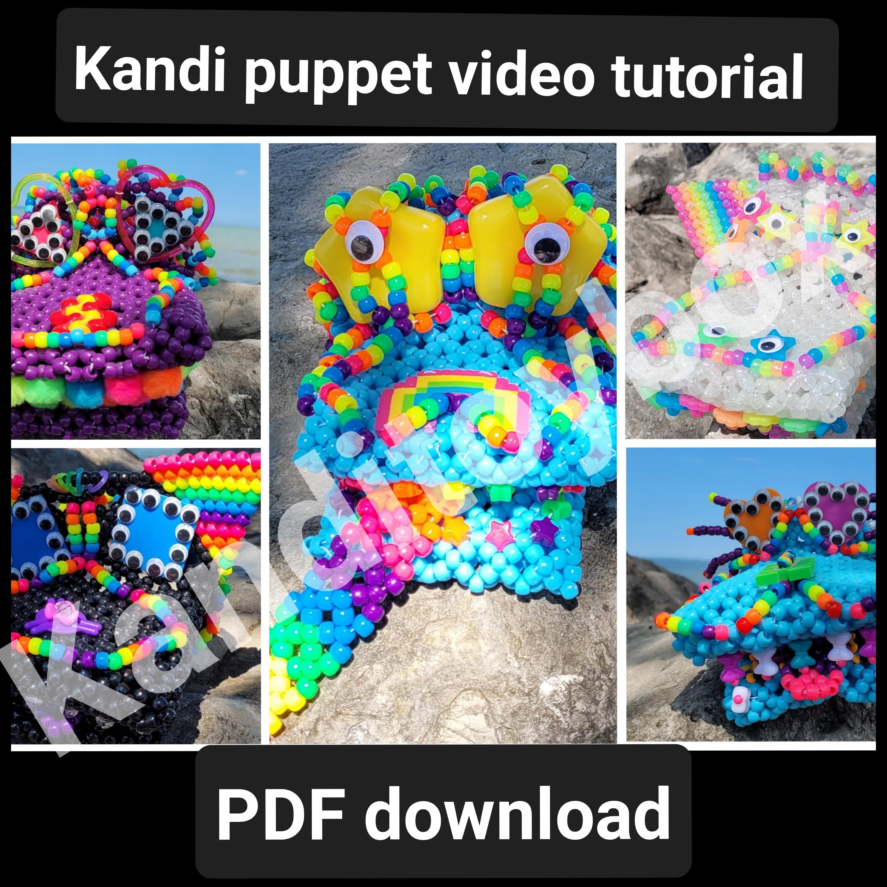 Kandi Puppet Video Tutorial - Etsy