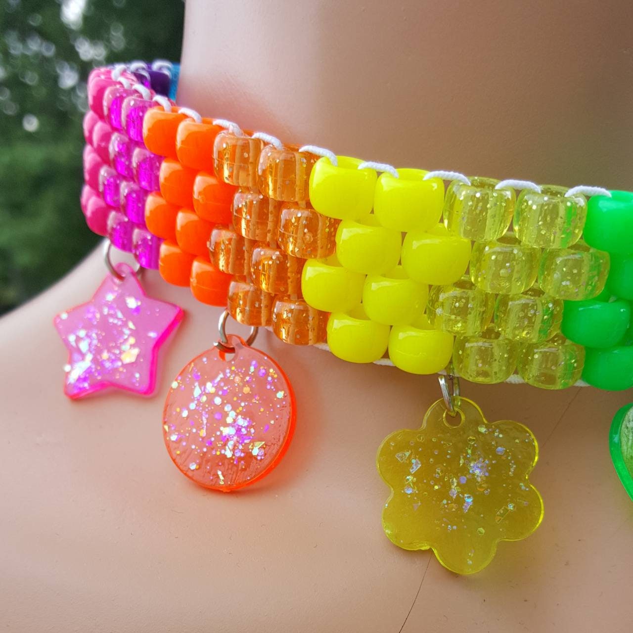 Light Up Rave Bracelet/ Glow Festival Bracelet