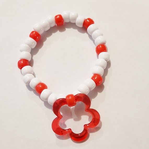 クリスティーナ３点セット Set of 3 Cherry Kandi Bracelets,kidcore Bracelets,kandi