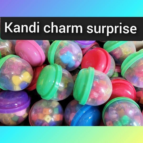 Mystery kandi charms,kandi beads,rave beads,surprise gift,rave gift,kandi supplies,bead kit,bead box,kandi surprise,bead confetti,bead scoop