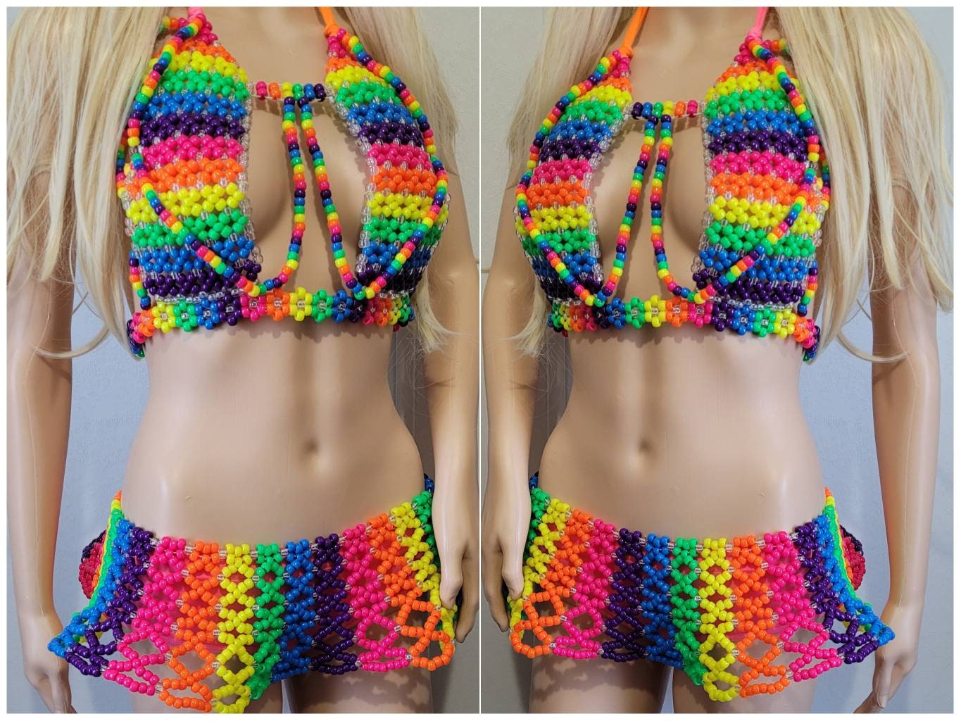 Candy Bra,kandi Top,rave Outfit, Edc Outfit, Pride Outfit,rave Bra,rave  Top,festival Top,festival Outfit,pride Bra,rave Clothing,candy Top -   Ireland