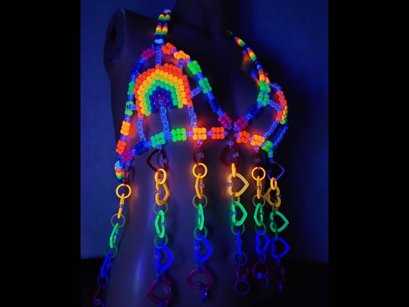 Good Vibes 12pc Pre-Made Kandi Bracelets | Rave Wonderland | Outfits Rave | Festival Outfits | Rave Clothes