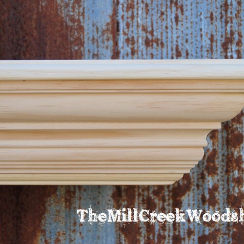 Unfinished Fireplace Mantel Shelf Floating Ledge Distressed Etsy