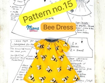 Bijenjurk PATROON nr. 15 (pdf-download) van Miema Dollhouse