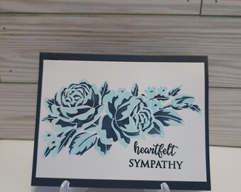 Heartfelt Sympathy - greeting card