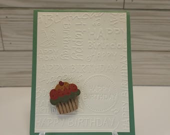 Cupcake Birthday Cards - set of 4