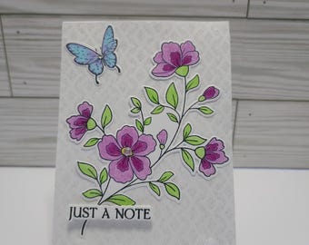 Just a Note - note card