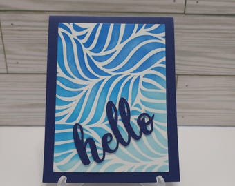 Hello - Greeting card