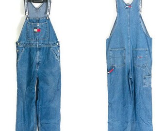 tommy hilfiger overalls mens xxl