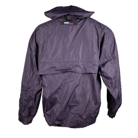Tommy hilfiger colorblocked hot sale pullover windbreaker jacket