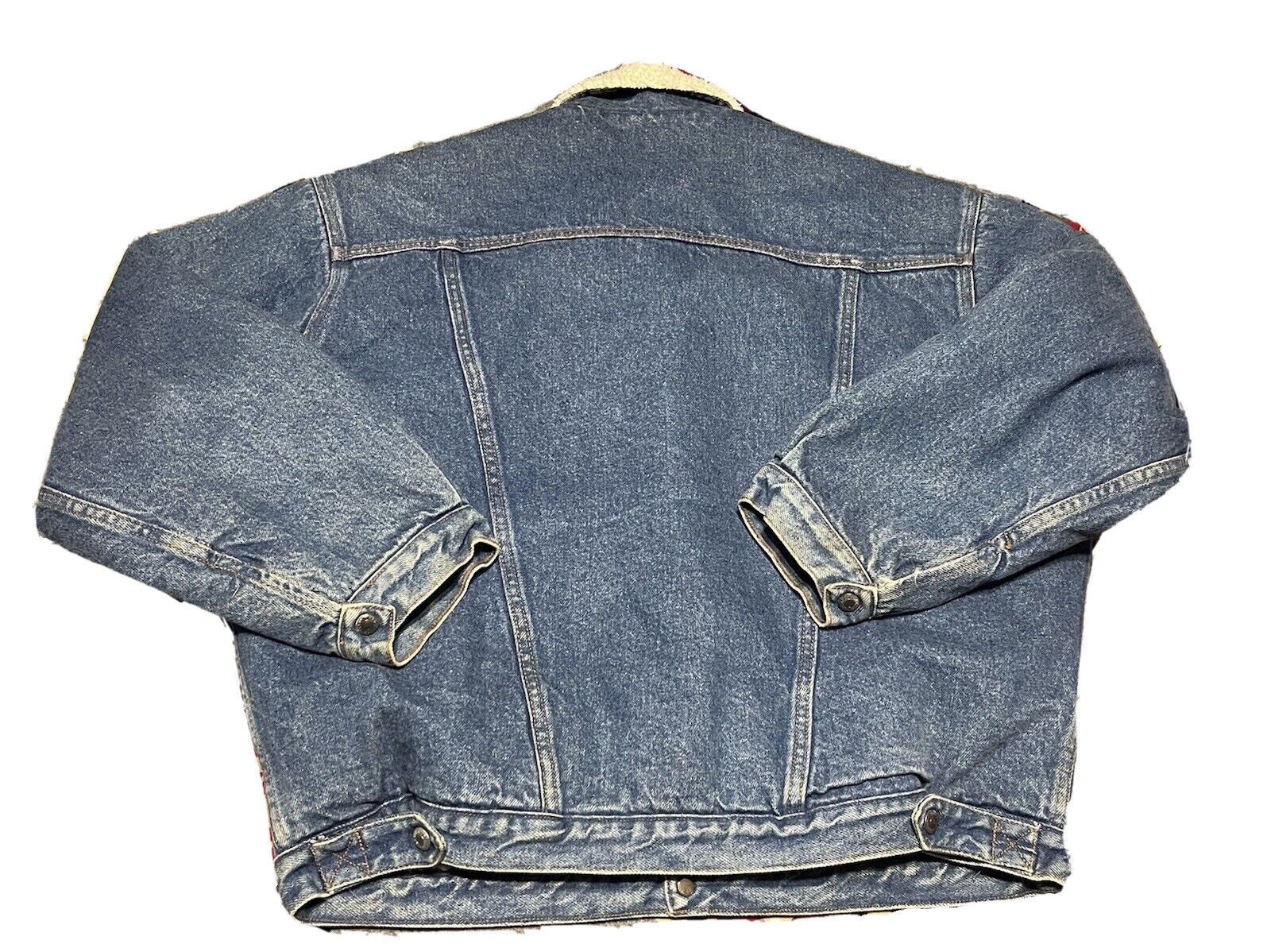 Gap fleece lined denim jacket best sale