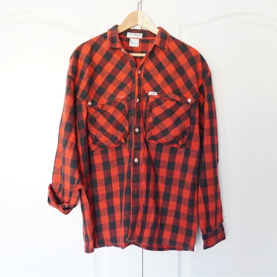 guess flannel shirt