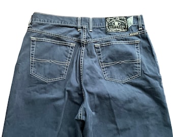 VTG Lucky Brand Gene Montesano Tag #91 Relax Fit Zipper Fly Jeans 34x35