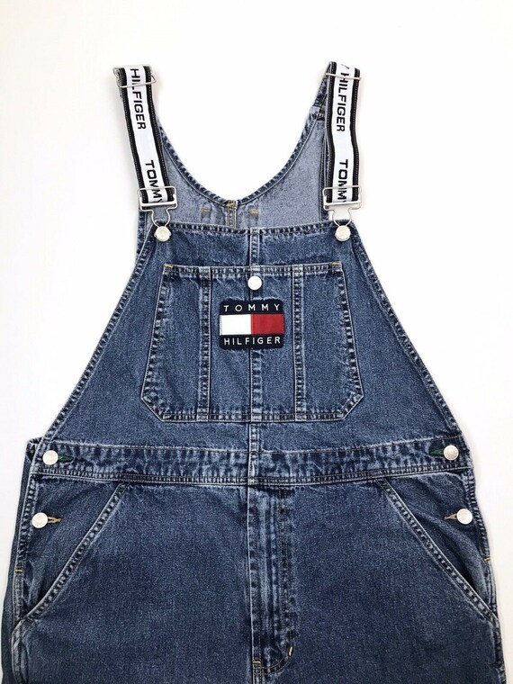 tommy hilfiger denim overalls