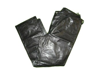 Gap Leather Pants - Etsy Australia