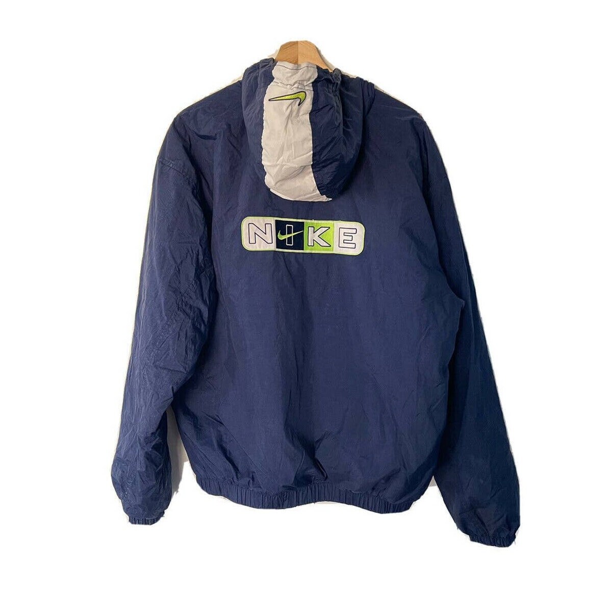 NIKE ナイキ ロゴトラックジャケット L vintage ♯highv Vintage Nike Team Track Jacket Men's L Mesh Lined Full Zip