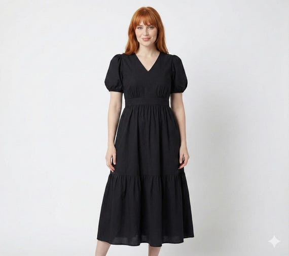 french connection black maxi dress Broderie Strap Dress | French Connection | Women's | Dresses | Sleeveless | Square Neck | Black