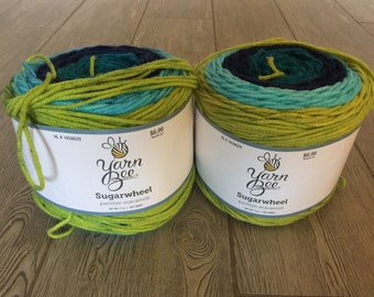 Yarn Bee Sugarwheel Yarn in Parisian Macaroon