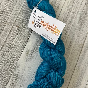 DESTASH  -Marigoldjen Sock Yarn in Cancun colorway