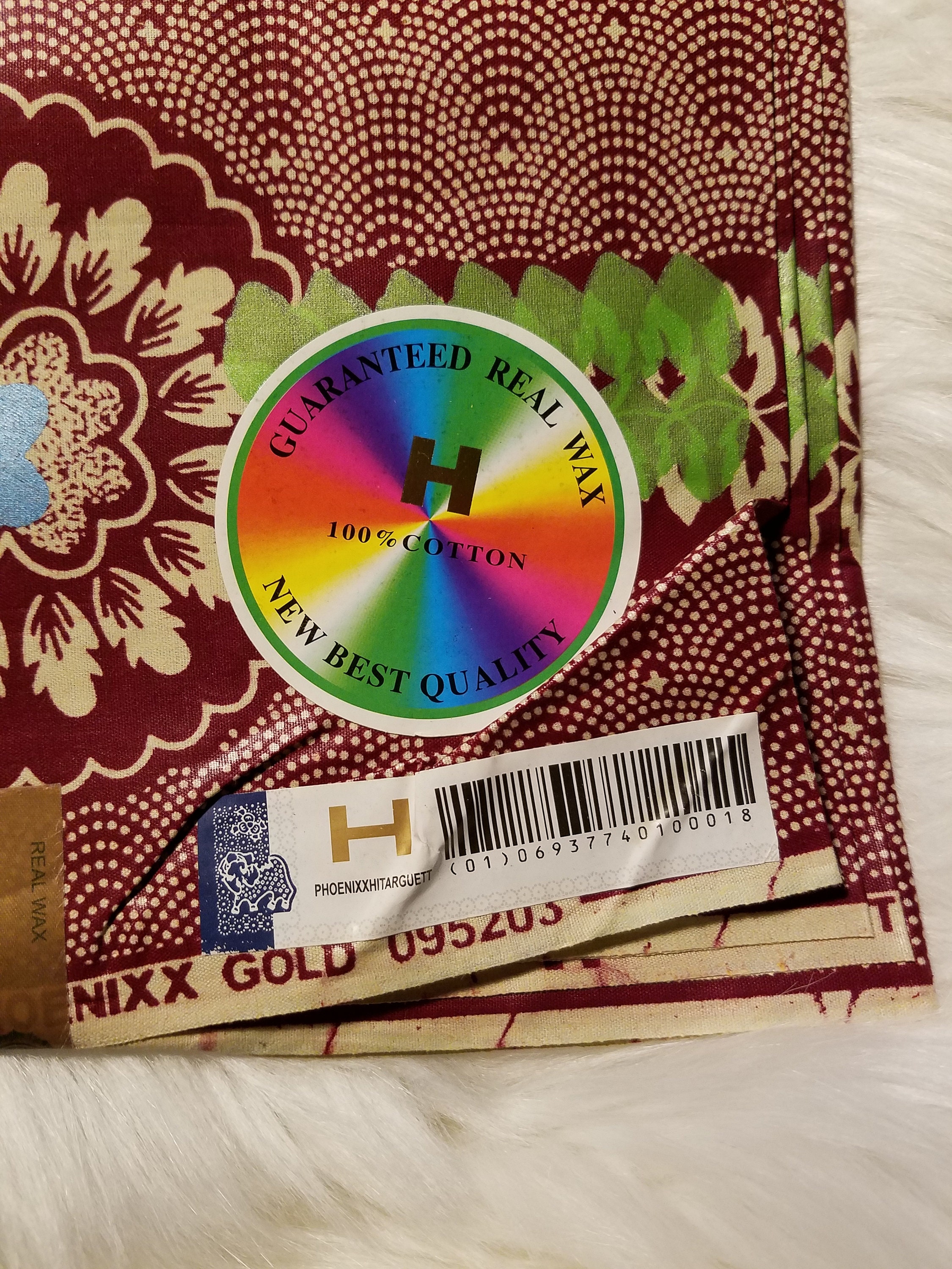 12 Yards of New Hitarguett Wax Block Prints, African Hitarget