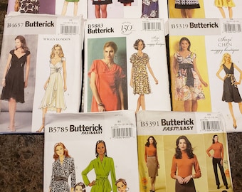 Choice of NEW uncut Butterick pattern one of 4657, 5317, 5319, 5391, 5456, 5785, 5883 or 6054 - Maggy London