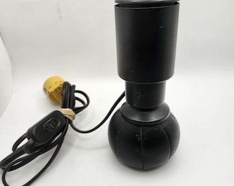 Rare Vintage Gino Sarfatti Table Lamp in Black Model 600
