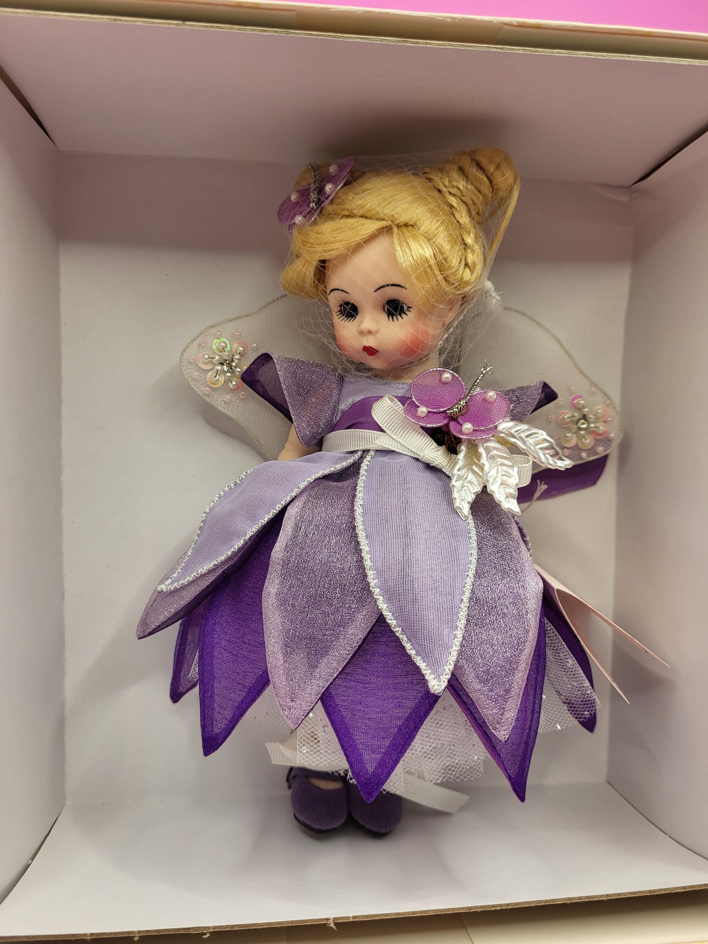 Vintage Madame Alexander Limited Edition Lavendar Fairy Doll 33875