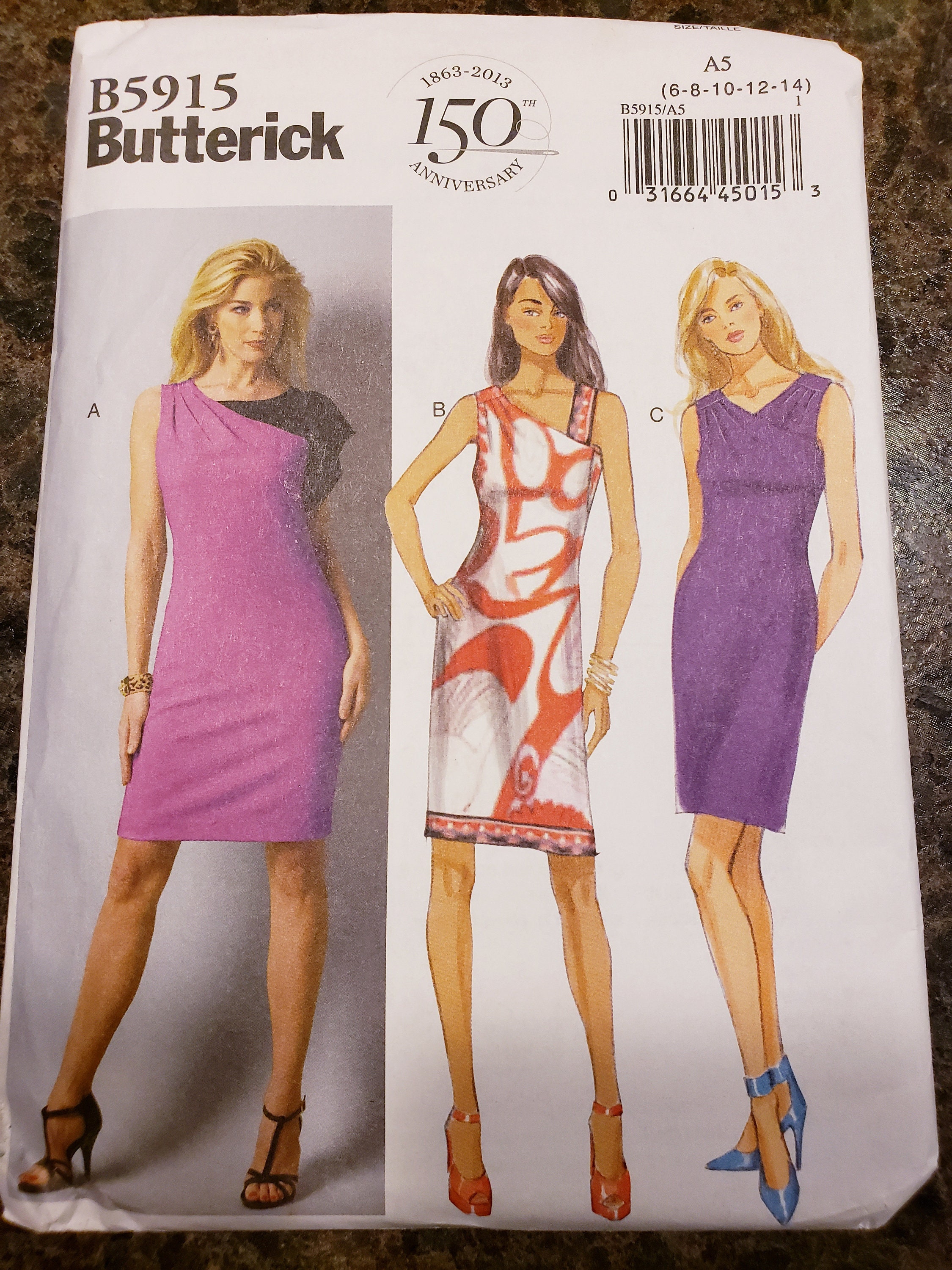 Choice of NEW Uncut Butterick Pattern One of 5852, 5853, 5882, 5894 ...