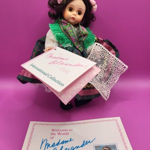 Vintage Madame Alexander Italy Doll 524