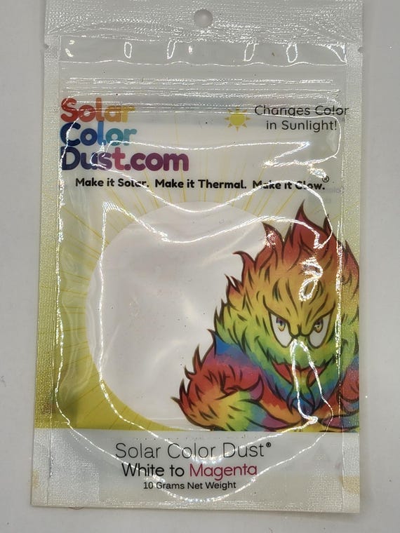 Choice of New, Unopened Solar Color Dust Pigments 10 Gram Pouch - Etsy