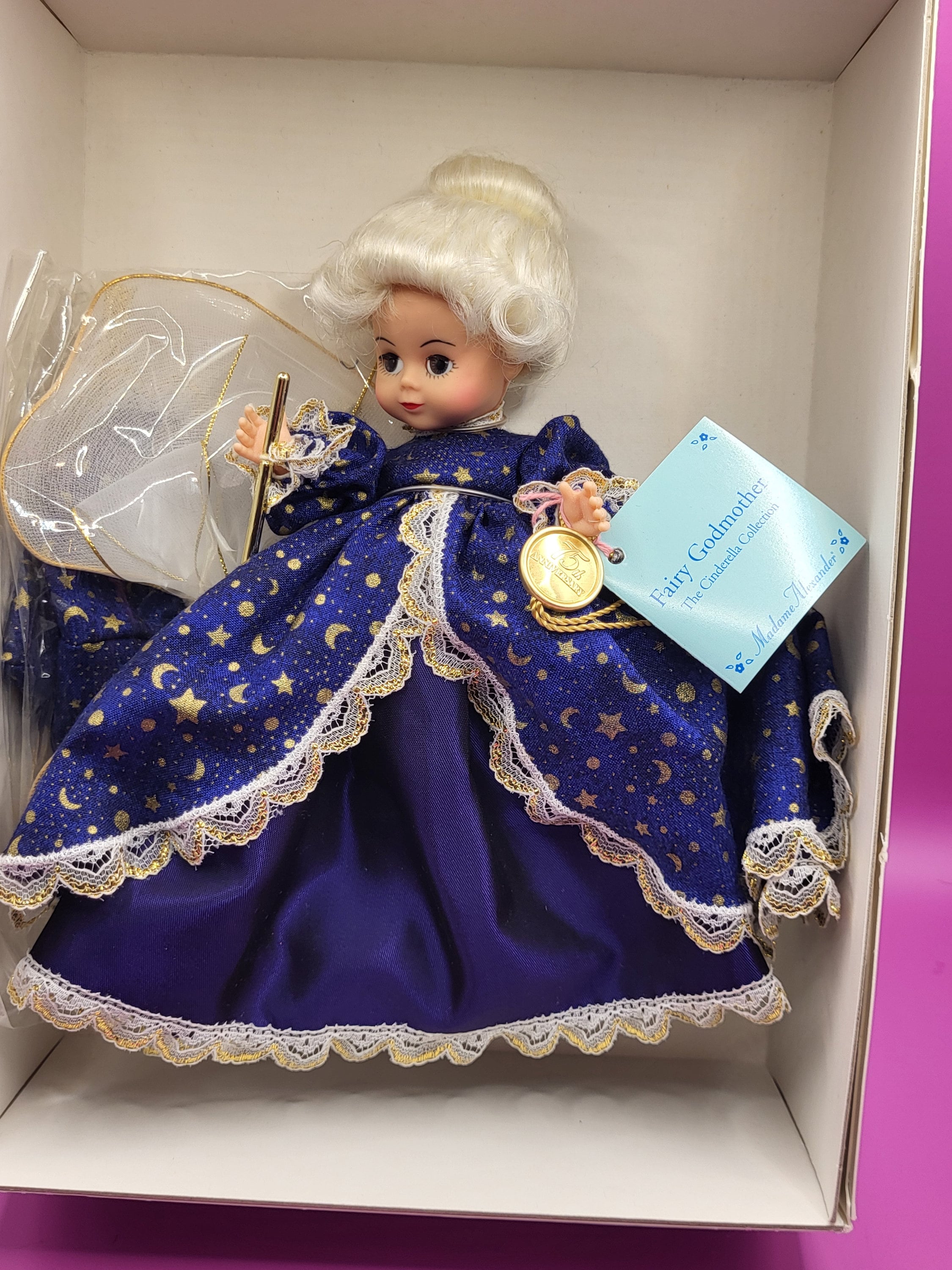 Vintage Madame Alexander Fairy Godmother Doll 13430 Etsy