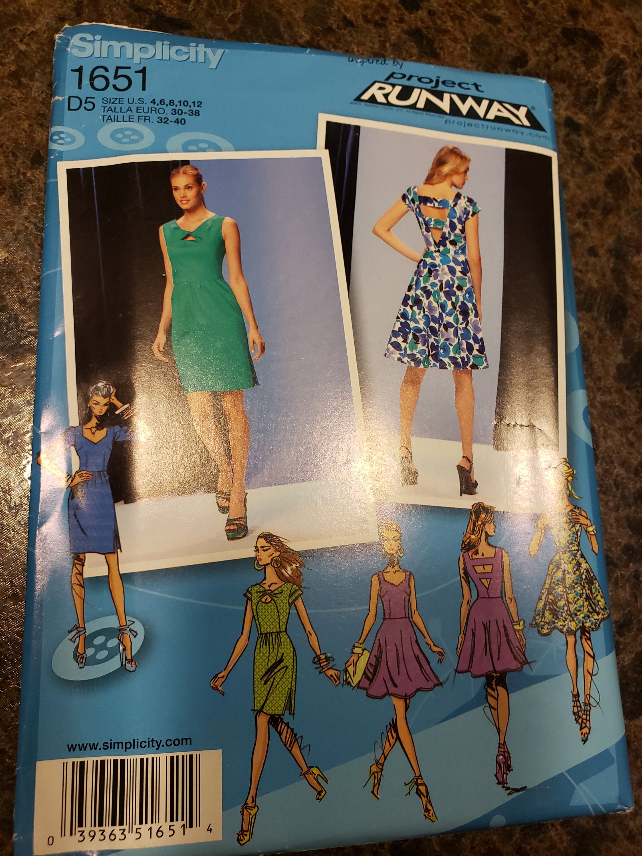 Choice of NEW Simplicity Uncut Pattern One of 1415, 1651, 1754, 1775 ...