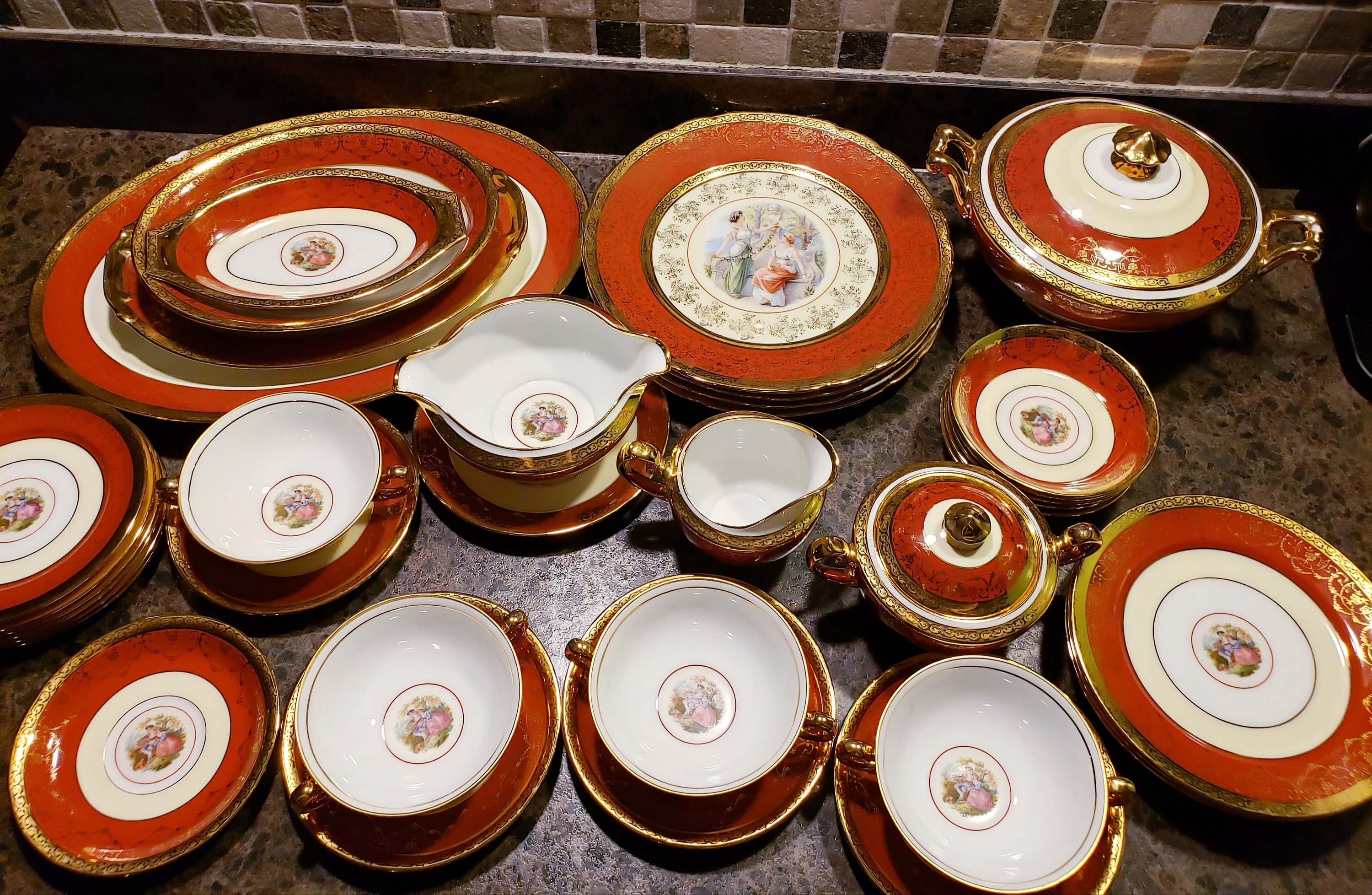 Choice of Very Rare Le Mieux China Pattern LEM17 With 24K Gold - Etsy