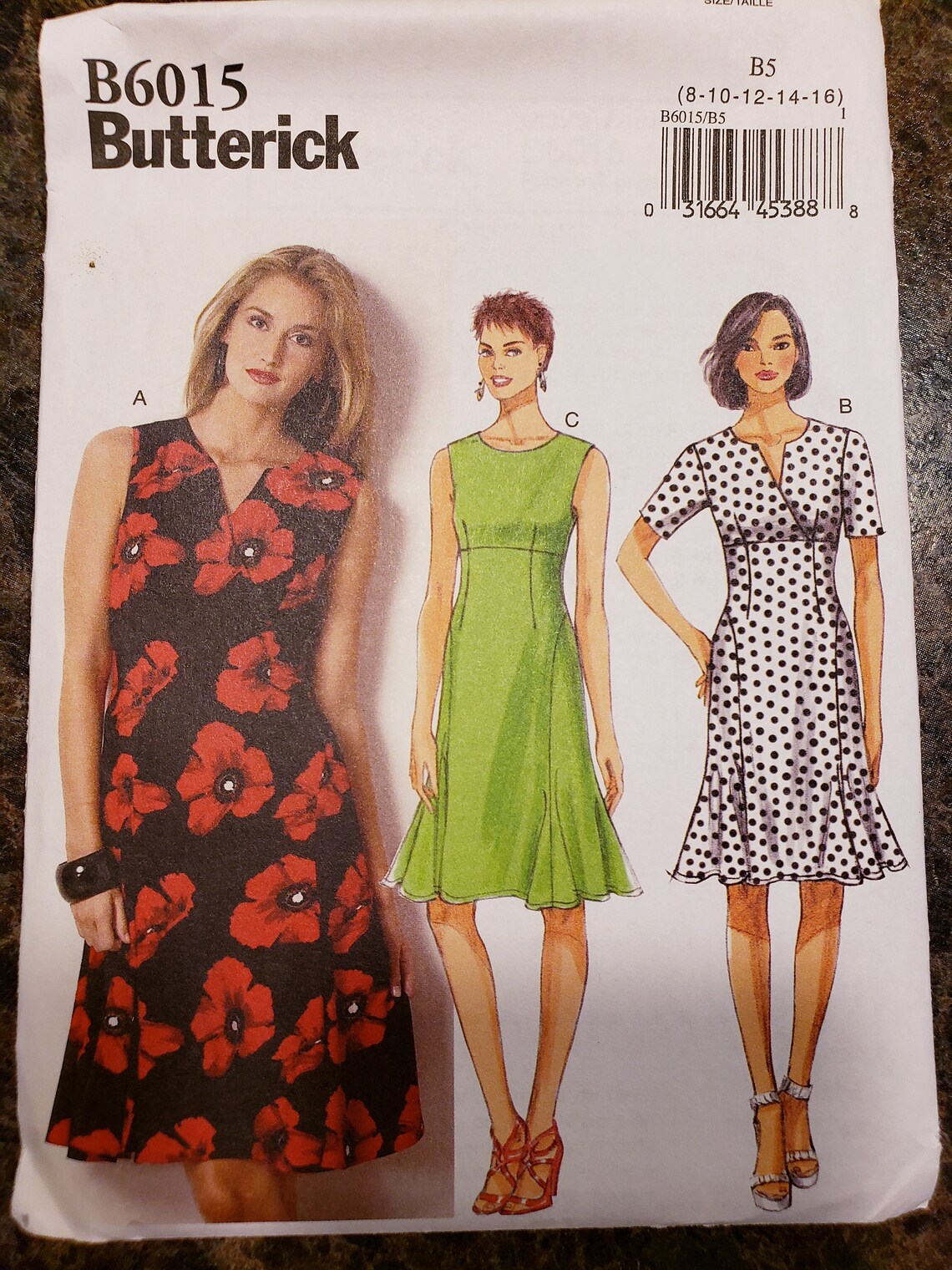 Choice of NEW Uncut Butterick Pattern One of 5457 5486 5706 - Etsy