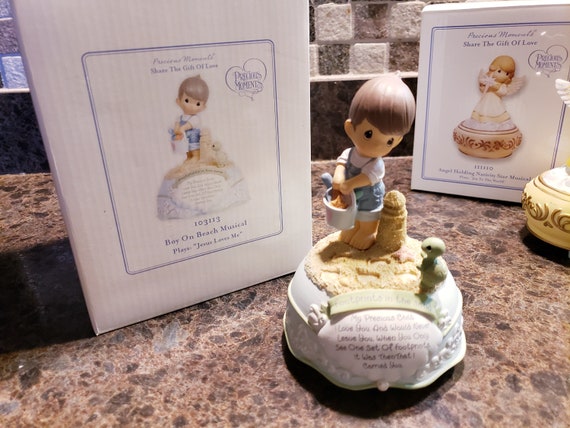 Precious Moments Wishing Musical　オルゴール 1985年 Precious Moments☆プレシャスモーメント オルゴール