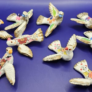 Choice of Vintage Tonala Mexican Pottery Folk Art Dove