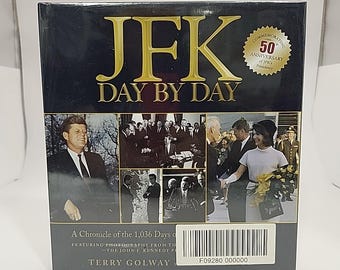 Edizione vintage SIGILLATA di JFK - Day by Day: A Chronicle of the John F. Kennedy's Presidency