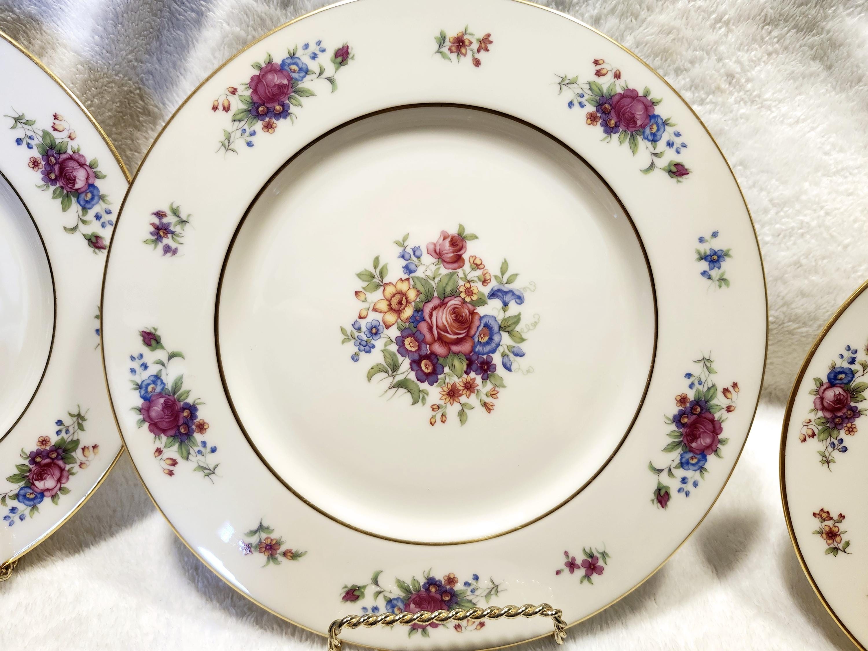 Choice of Vintage Lenox Rose China Piece - Etsy