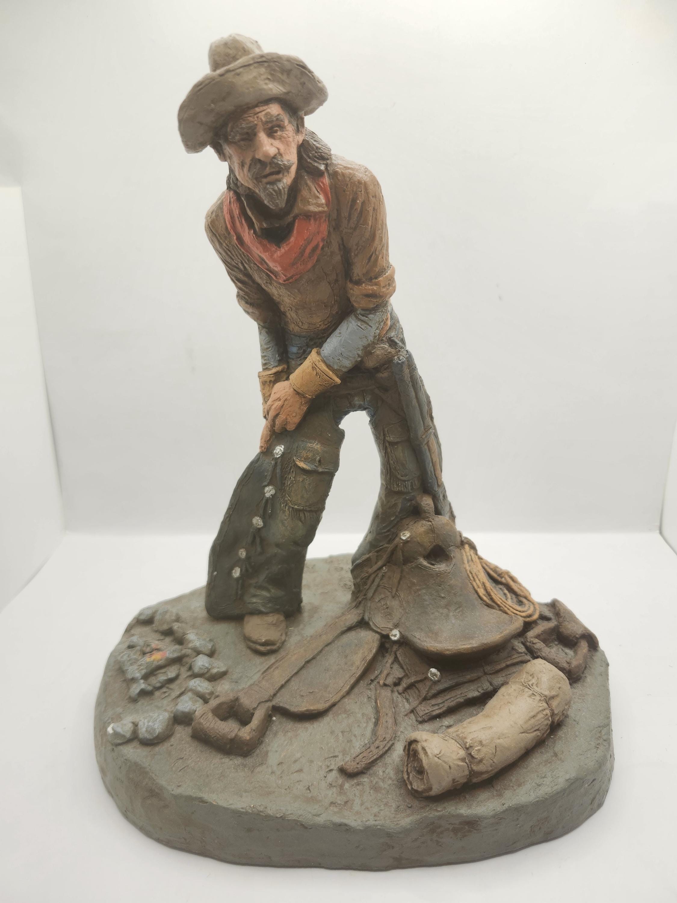 彫刻家 マイケルガーマン氏作 アンティーク彫刻　アメリカンインテリア カウボーイ Retired Sculptures by Michael Garman Archives - Page 5 of 21