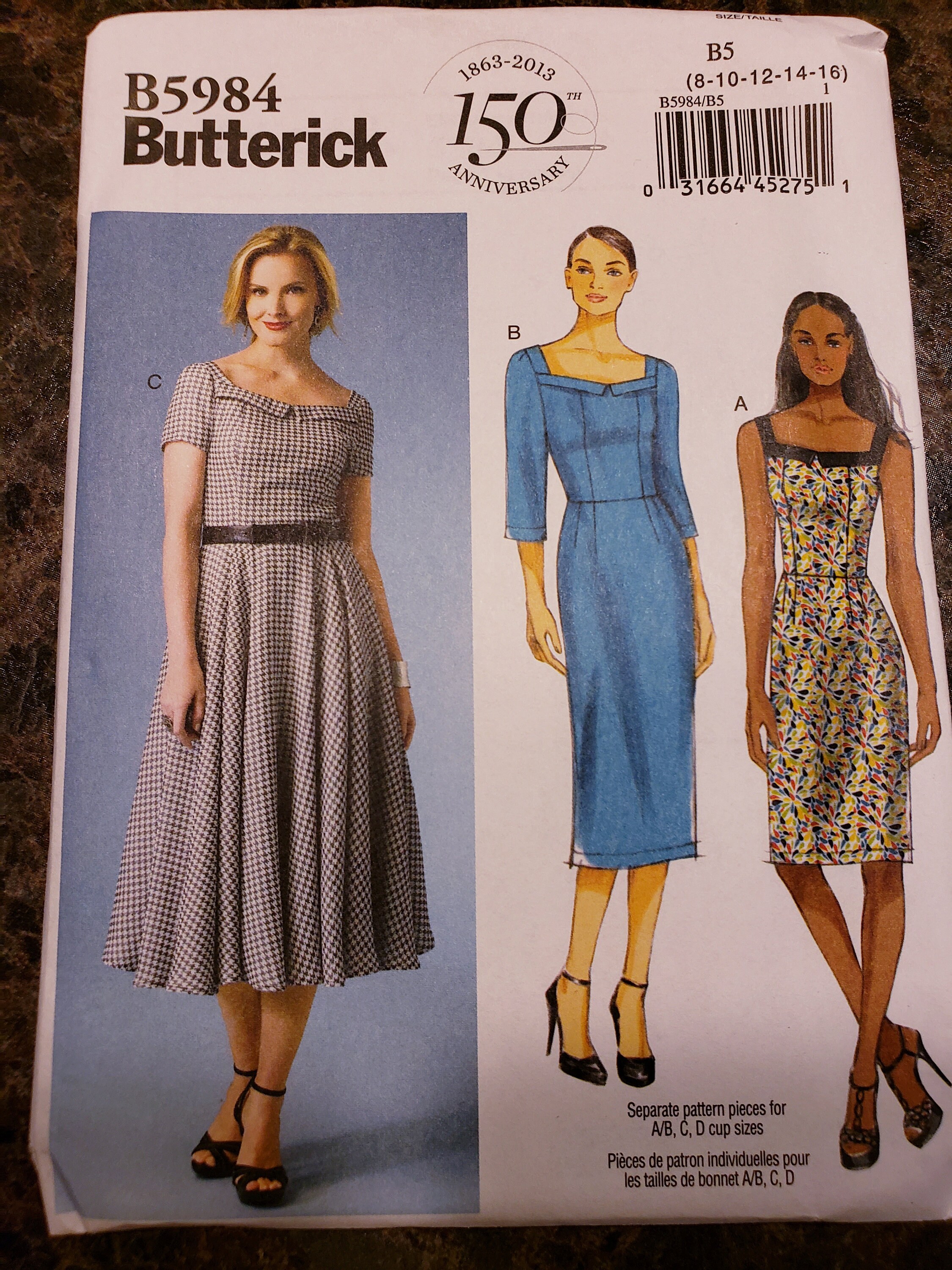 Choice of NEW Uncut Butterick Pattern One of 5852, 5853, 5882, 5894 ...