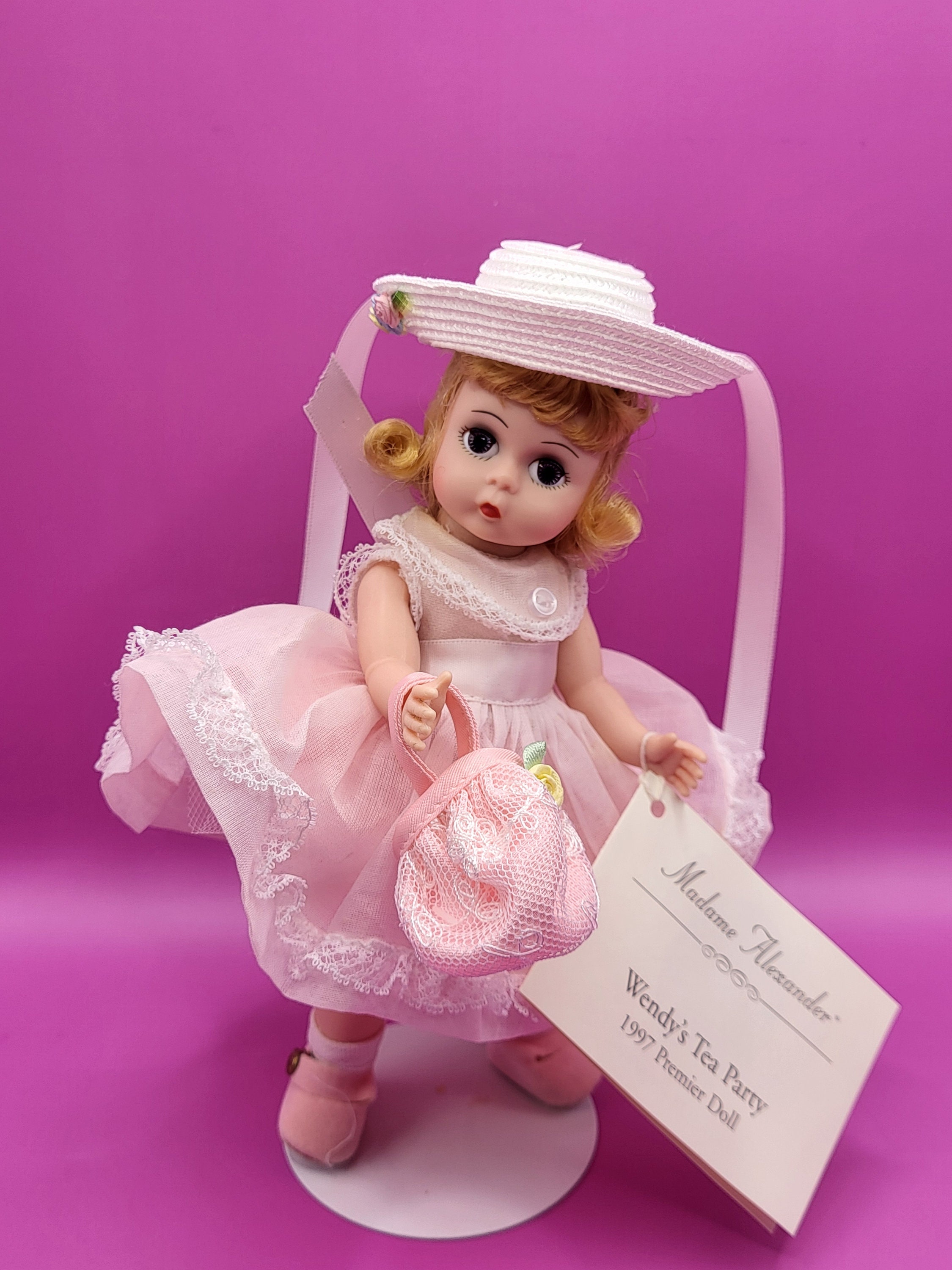 Vintage Madame Alexander Wendy's Tea Party 1997 Premier Doll 18460