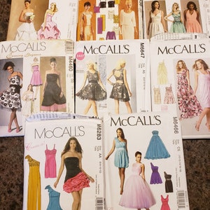Choice of NEW uncut McCall's pattern one of 5700, 6073, 6162, 6201, 6277, 6318, 6348, 6507, 6609 or 6886 - Shirts & Bottoms