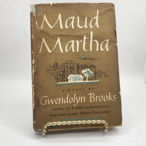 Rare Vintage 1st Edition Copy of "Maude" by Gwendolyn Brooks, Copyright 1953