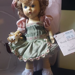 Zeldzame Madame Alexander Wendy Woodkin Limited Edition-pop 37910