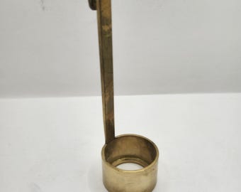 Vintage Kerzenhalter aus massivem Messing