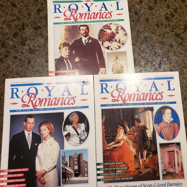 Choice of Vintage Royal Romances Magazine from the 1990's