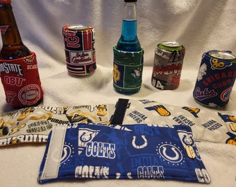 Sports Teams Handmade Can or Bottle Cozie
